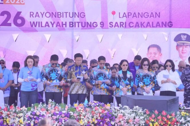 
Di Hadapan Ribuan Remaja GMIM, HHRM Tegaskan Bitung Siap Cetak Generasi “Menapaki Jalan Terang”