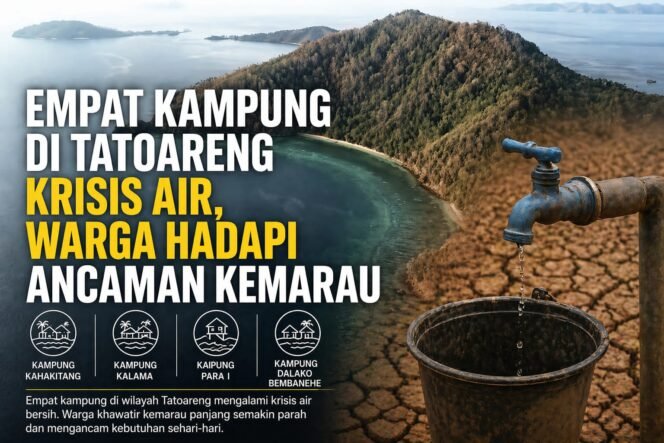 
Empat Kampung di Tatoareng Krisis Air, Warga Hadapi Ancaman Kemarau