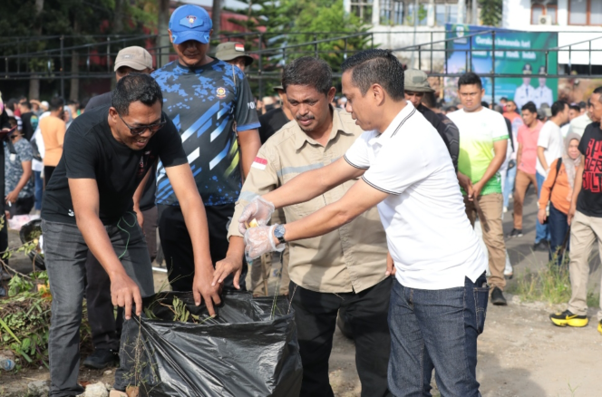 
Wali Kota Weny Gaib Launching Gerakan Indonesia Asri di Kotamobagu