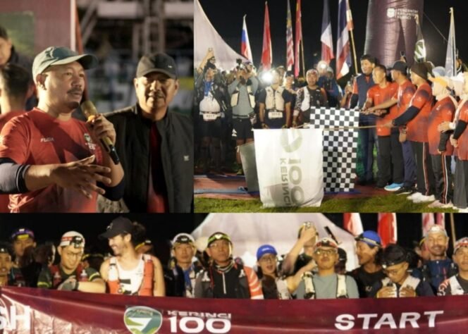 
Kerinci 100 Mendunia! Bupati Monadi Lepas Pelari dari 12 Negara Taklukkan Jalur Ekstrim Gunung Kerinci