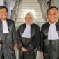 Tim Kuasa Hukum, H. Yanto Mandulangi, SH, Firmansyah Pratama Alim, SH, MH, dan Nurul Nikmah Khusnul Khatimah Mandulangi, SH