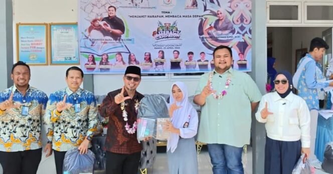 
Bupati Sirajudin Lasena Dorong Literasi Digital Lewat World Book Day 2026 di Bintauna