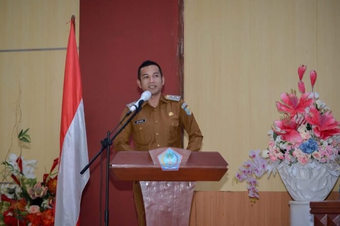 
Wakil Bupati Aditya Pontoh Membuka Resmi Latsar CPNS