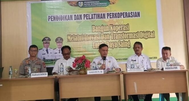 
Pemkot Kotamobagu Gelar Pelatihan Perkoperasian Guna Berinovasi dan Transformasi Digital