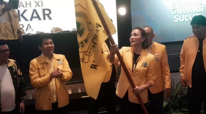 
Michaela Elsiana Paruntu (MEP) Resmi Pimpin Golkar Sulut