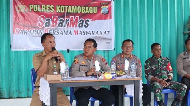 
SABARMAS di Pasar Genggulang: Selain Keamanan, Warga Juga Keluhkan Masalah Sampah ke Kapolres Kotamobagu