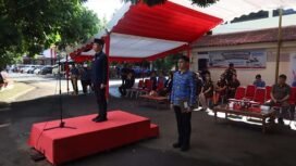 Foto : Asisten Pemerintahan dan Kesejahteraan Rakyat Sekretaris Daerah Kota Tomohon Drs. O. D. S. Mandagi, M.A.P., menjadi Inspektur Upacara Saat Peringatan Hari Kebangkitan Nasional Ke- 118 Tahun 2026 di Kota Tomohon, 20/05/2026