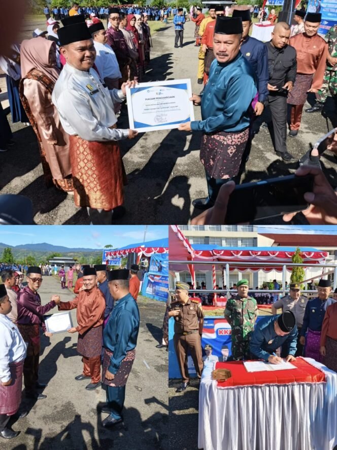 
Bupati Monadi Pimpin Upacara Hardiknas,Tegaskan Peningkatan Mutu pendidikan