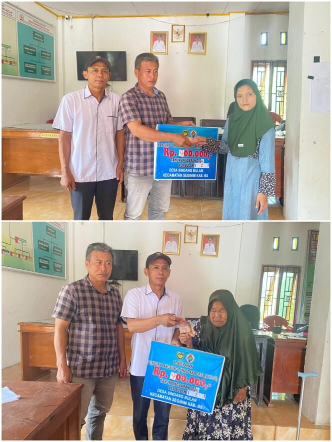 
Pemerintah Desa Sindang Bulan Kecamatan Seginim Peduli Warga Yang Membutuhkan Ini Yang Dilakukan