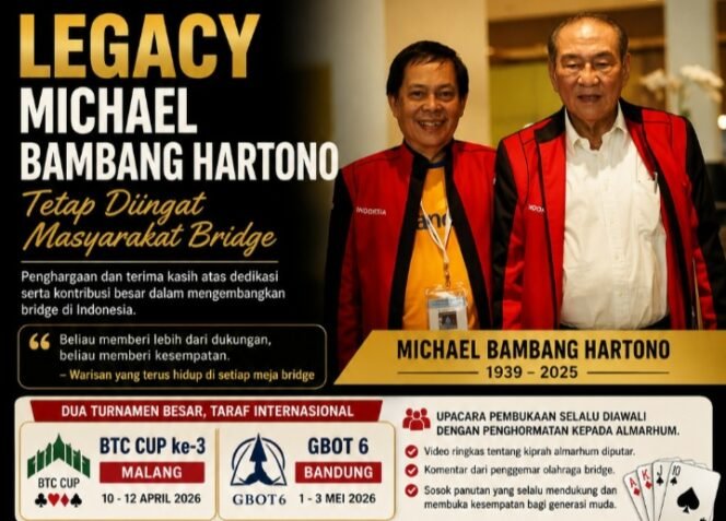 
Bert Polii dan Alm. Bambang Hartono.(1st)