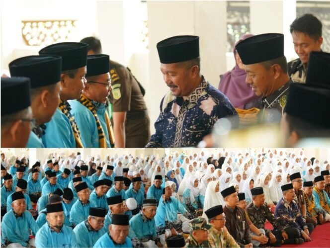 
Sebanyak 413 Jamaah Calon Haji Kerinci Tahun 2026,Di Lepas Berangkatkan secara Resmi oleh Monadi Di Gedung Islamic Center Kerinci.