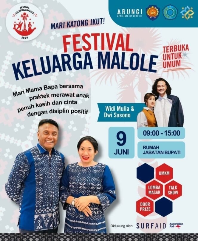 
Di Rumah Jabatan Bupati Rote Ndao Segera Diadakan Festival Keluarga Malole: Wujudkan Pengasuhan Penuh Kasih dan Disiplin Positif