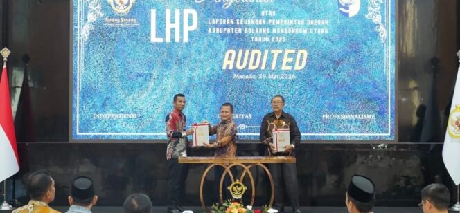 
Bolmong Utara 10 Kali Raih Opini WTP Berturut-Turut