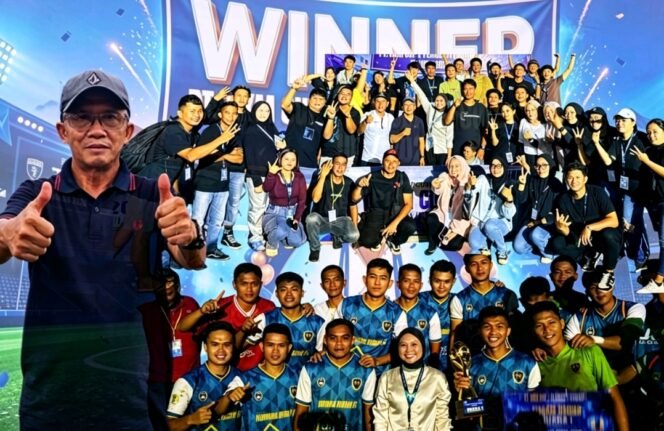 
Roni Hamim Dibalik Suksesnya Turnamen PT. HKM Cup Desa Bulud