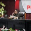 Ketua sementara DPRD saat memimpin RDP dengan Pemda Sitaro