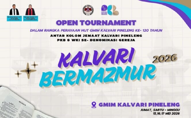 
Kalvari Pineleng Bermazmur Interdenominasi Gereja Siap Digelar