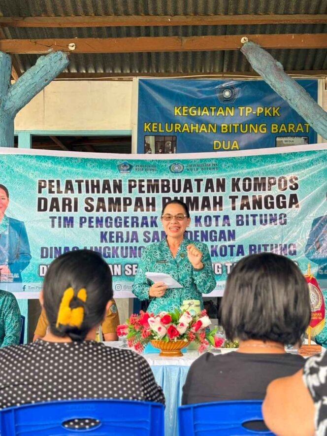 
Dari Sampah Jadi Berkah, Ellen Honandar Sondakh Edukasi Warga Bitung Produksi Kompos Bernilai
