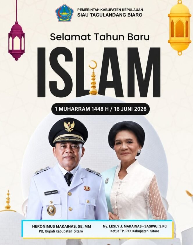 
Sambut Tahun Baru Islam 1448 H, Pemkab Sitaro Ajak Masyarakat Perkuat Keimanan dan Kepedulian Sosial