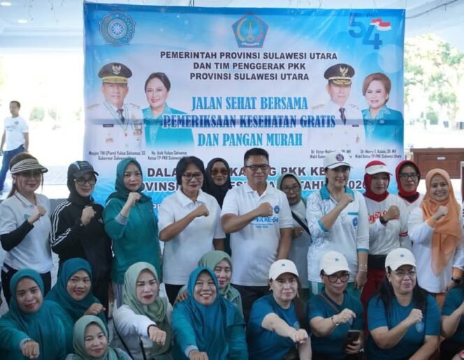 
Ketua TP PKK Sitaro Hadiri HKG PKK ke-54 Sulut, Tegaskan Komitmen Membangun Keluarga Sehat dan Tangguh