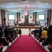 Foto : Paripurna DPRD Sulut, Tentang Penyampaian Ranperda Penyelenggaraan Perizinan Berisaha di Daerah Sekaligus Pemandangan Umum Fraksi Fraksi Terhadap Ranperda Tersebut Serta Tanggapan Atau Jawaban Gubernur Terhadap Pemamdangan Umum Fraksi Fraksi
