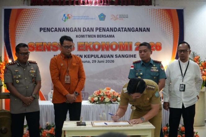 
BPS dan Pemkab Sangihe Perkuat Sinergi, Sensus Ekonomi 2026 Resmi Dicanangkan