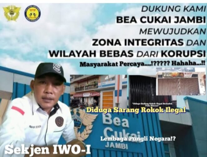 
Kuat Dugaan BEA Cukai Jambi, Sarang Pungli