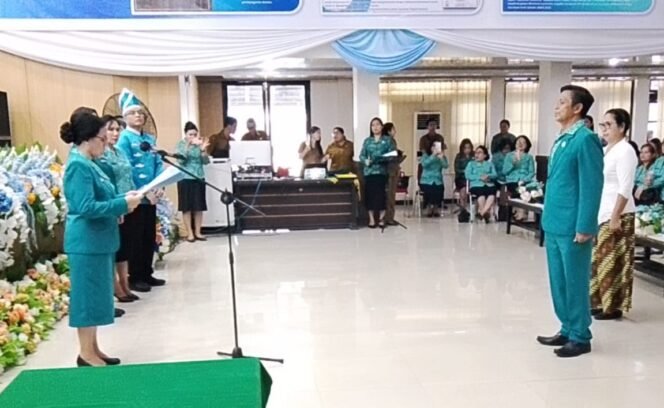 
TP-PKK Kota Bitung Perkuat SDM Kader, Ketua PKK Ranowulu Resmi Dilantik