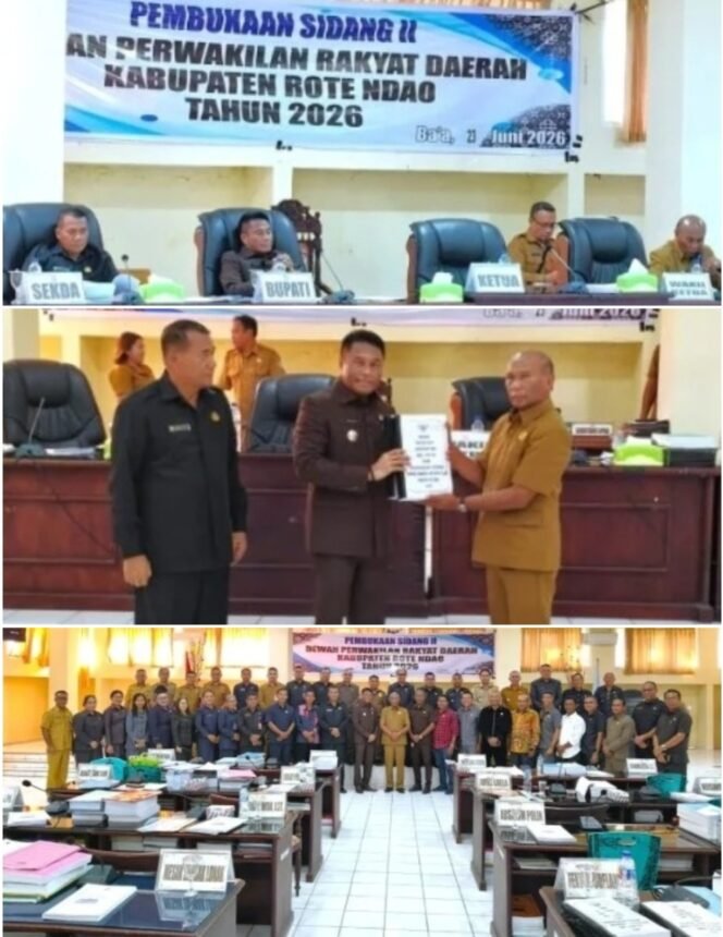 
Bupati Paulus Henuk Hadiri Sidang II DPRD: Bahas Pertanggungjawaban APBD 2025
