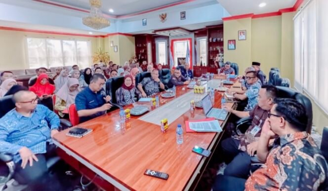 
Pelaksanaan BLUD UPDT RSUD Bolmong  Utara Dievaluasi Secara Administrasi & Regulasi