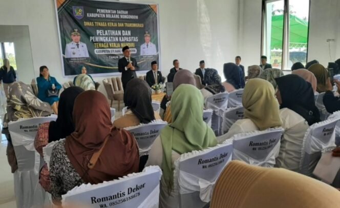 
Bupati Yusra Alhabsy Resmikan Balai Latihan Kerja, Perkuat Pelaku UMKM Bolmong