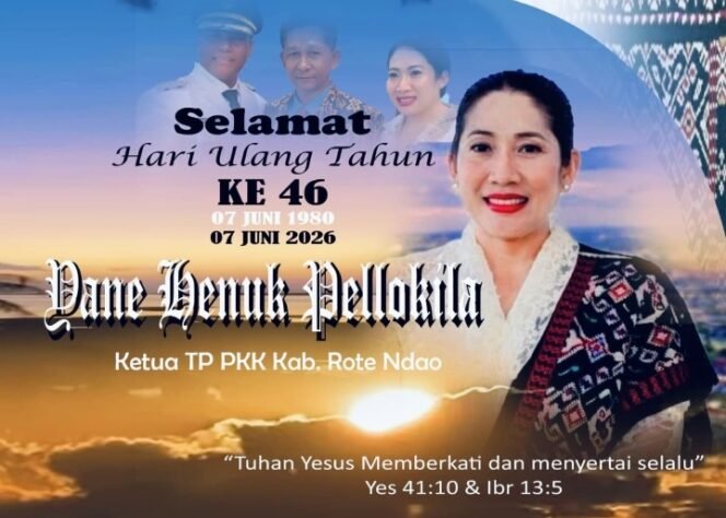 
Selamat Ulang Tahun Ke-46 Ibu Yane Henuk Pellokila Berkat dan Pengabdian di Usia yang Semakin Matang