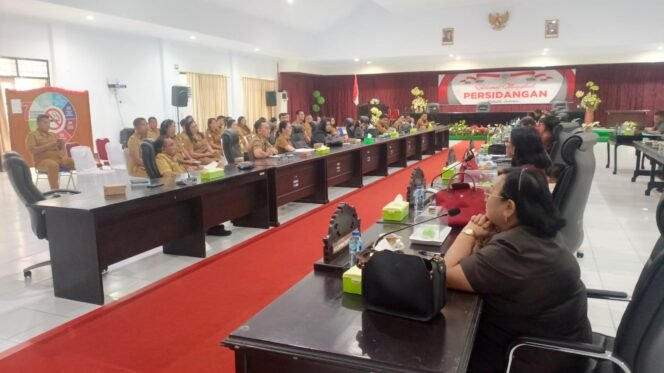 
Pansus DPRD Sitaro Bahas LKPJ Bupati Tahun Anggaran 2025 di Rapat Kerja