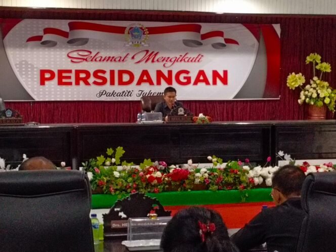 
DPRD Sitaro Gelar Paripurna Usulan Pemberhentian dan Pengangkatan Pimpinan DPRD Sisa Masa Jabatan 2024–2029
