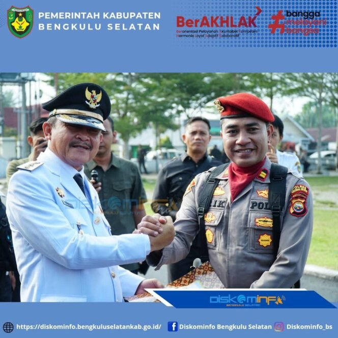
Wabup Yevri Sudianto Hadiri Upacara Peringatan Hari Bhayangkara Ke-80 Tahun 2026