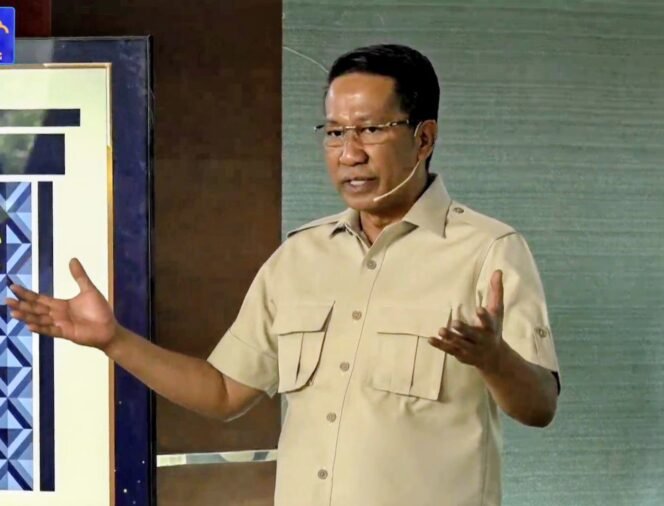 
Foto : Menteri Hukum RI, Supratman Andi Agtas dalam Forum 