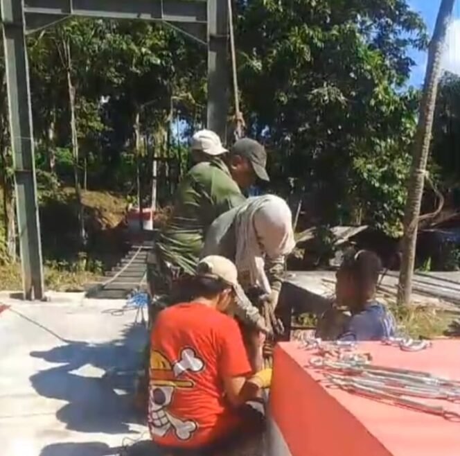 
Jembatan Perintis Garuda Masuki Tahap Konstruksi Utama