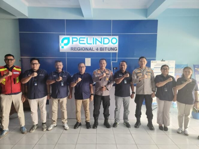 
Kapolres Bitung dan PT Pelindo Perkuat Sinergi Jaga Keamanan Kawasan Pelabuhan