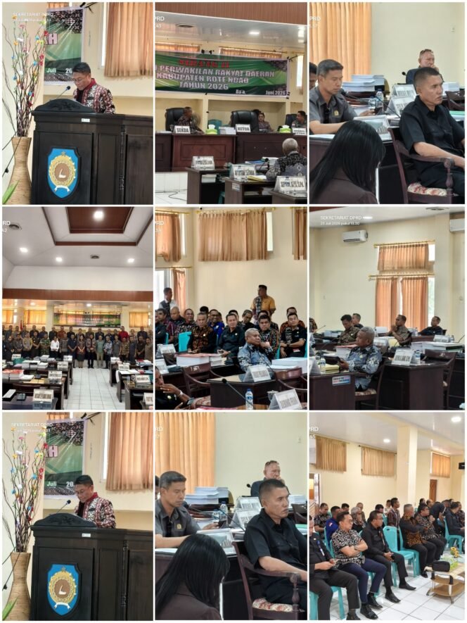 
DPRD Rote Ndao Tetapkan Perda Pertanggungjawaban APBD TA 2025