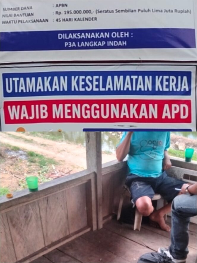 
Kelompok P3Ai Langkap Indah Desa Sukamaju diduga Gunakan Batu Setempat Anggota Kelompok Dinilai Formalitas Pekerja Diluar Anggota Diharapkan APH Turun Lakukan Penyelidikan