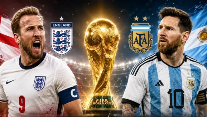 
Kejuaraan Dunia FIFA 2026 : Prediksi Inggris vs Argentina