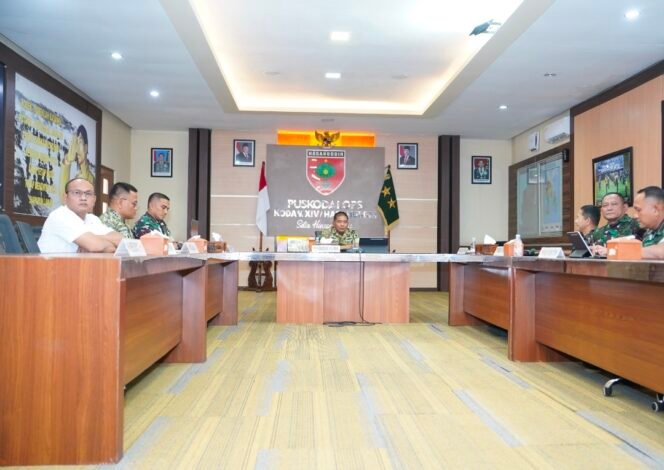 
Pangdam XIV/Hsn Sampaikan Progres KDKMP Dalam Evaluasi Nasional Bersama Wapang TNI