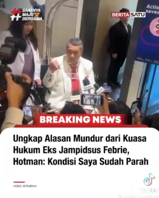 
Ucapan Hotman “Lu punya otak nggak?” itu Ucapkan DI DEPAN PULUHAN WARTAWAN LAIN, Di Kejaksaan Agung, Wartawan SEDANG MENJALANKAN TUGAS PROFESINYA.