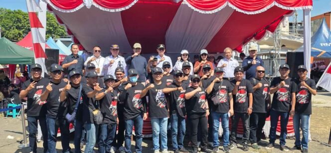 
Bersama FKDM, Wartawan Bitung Meriahkan HUT RI ke-81