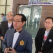 Foto - Plt Rektor Unsrat Prof Jamaludin Jompa saat diwawancarai