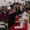 Foto Istimewa - Plt Rektor Unsrat Prof Dr Ir Jamaludin Jompa M.Sc Saat Mewisudah 1.017 Sarjana S1, S2 dan S3.
