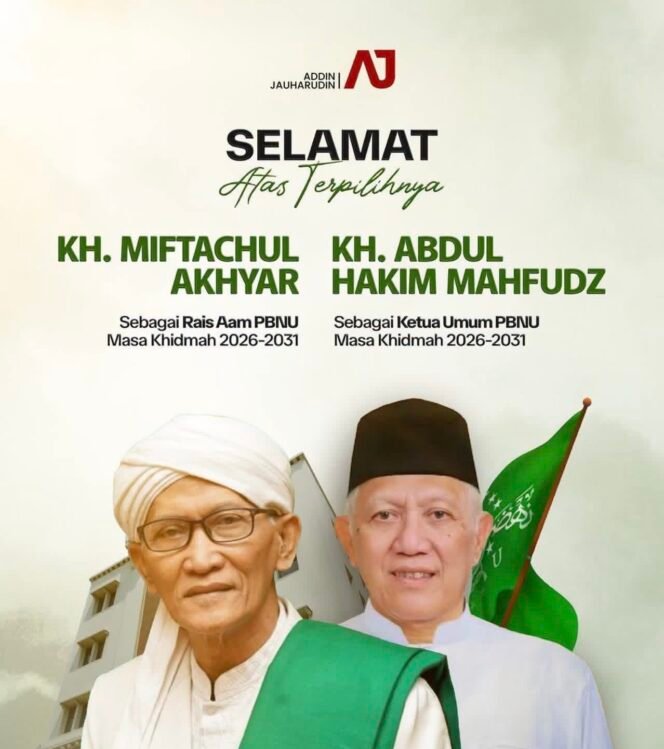 
Muktamar NU Menetapkan KH Miftachul Akhyar Rais Aam PBNU 2026-2031