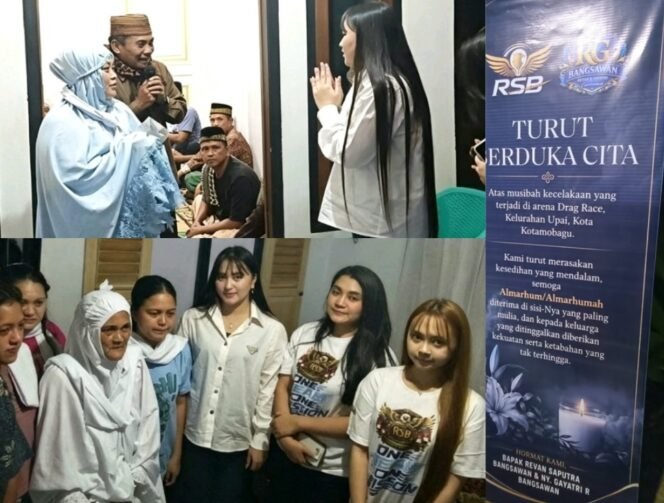 
Ny Gayatri R Bangsawan Berikan Santunan Kepada Keluarga Korban Tragedi Drag Race di Kotamobagu