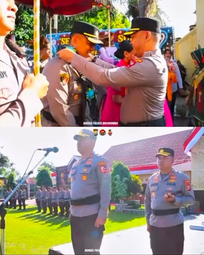 
Polres Bulukumba Gelar Prosesi Penyambutan Kapolres Baru Dan Apel Farewell Parade