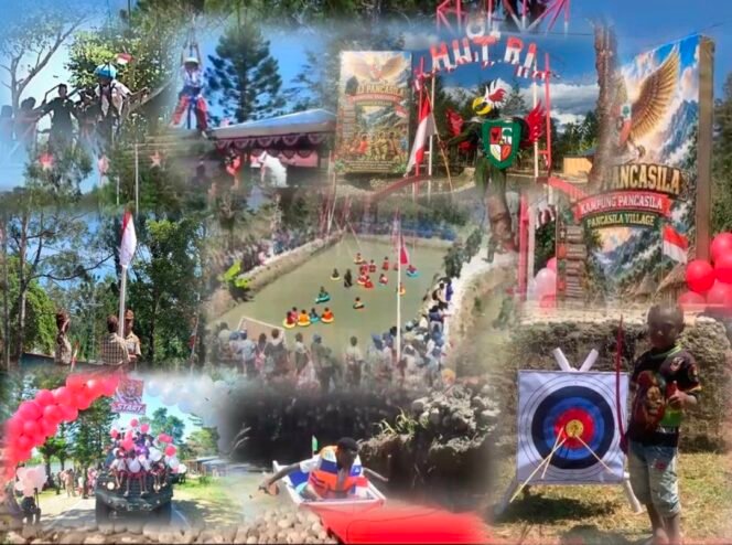 
Peringatan HUT Kemerdekaan RI Ke-81 Di Kampung Merah Putih “O Sili Pancasila”, Gairahkan Semangat Masyarakat Papua Menuju Indonesia Emas