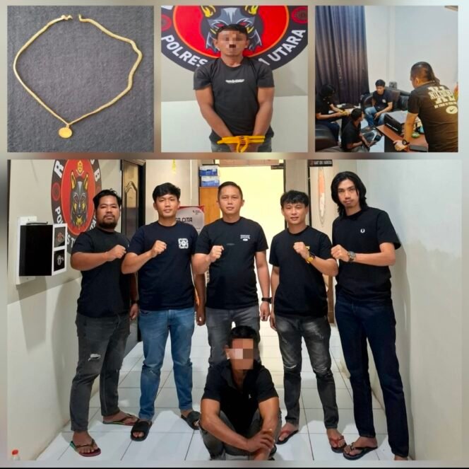 
Tim URC Resmob Satreskrim Polres Torut Berhasil Amankan DPO Kasus Curas 16 Gram Kalung Emas